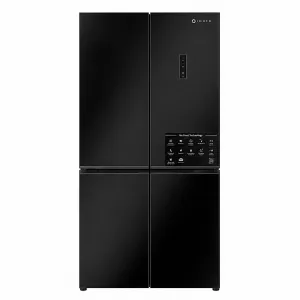 Muzlatgich Immer NF442MDM-BLACK GLASS