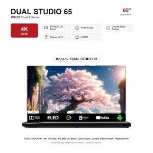 Телевизор Immer DUAL STUDIO 65