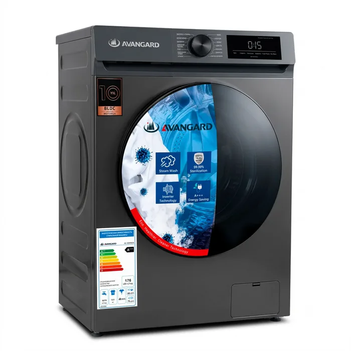 8 kg li avangard Kir yuvish mashinalari AV-80 MBDB — surat 2