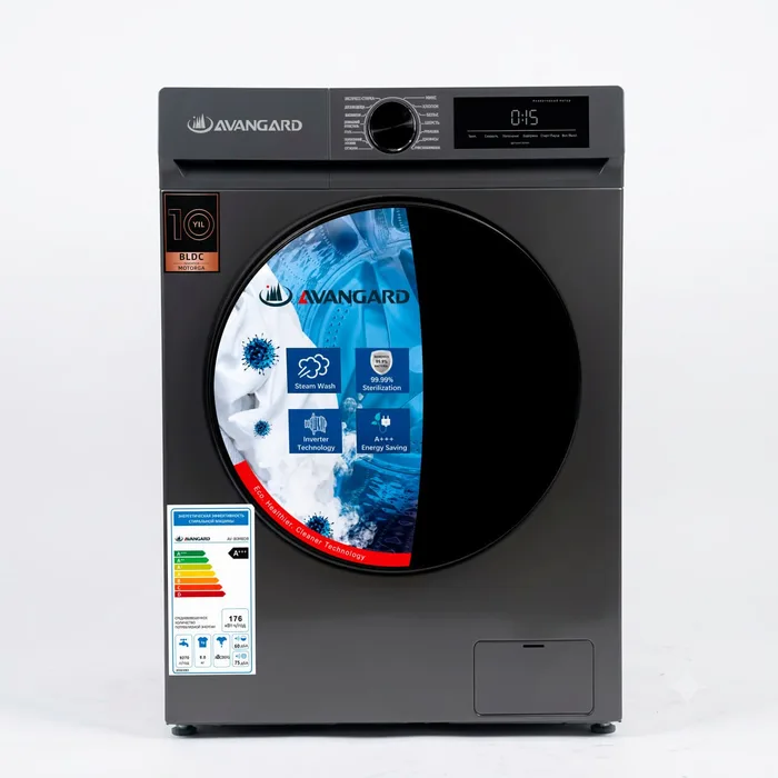 8 kg li avangard Kir yuvish mashinalari AV-80 MBDB
