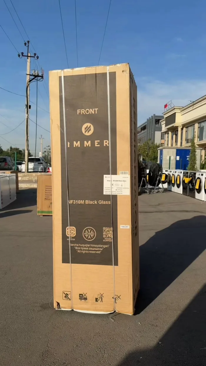 Immer NF310M Black Glass Katta Chermada sovutgichi