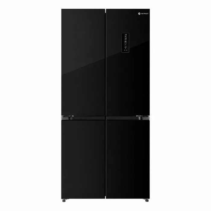 Muzlatgich Immer NF485MD BLACK GLASS